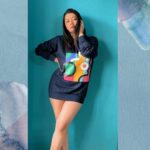 Shriya Sharma Instagram - Embracing comfort and style with my favorite clothing brand's cozy sweatshirt. ✨@thegossipstoreofficial #ComfortAndChic #FashionJourney #Ad