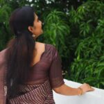 Shruthi Raj Instagram - 𝗦𝗔𝗥𝗘𝗘 @eyelet_designers 🤎🤎🤎