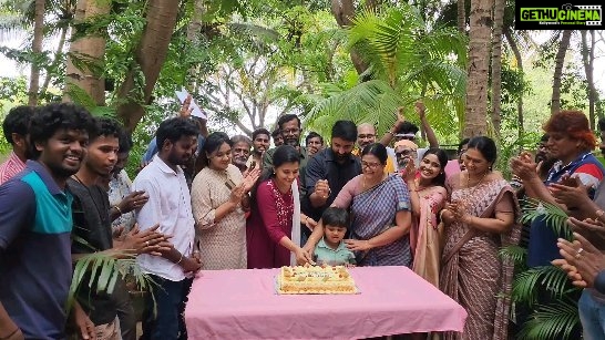 Shruthi Raj Instagram - THALATTU SHOOT WRAP UP...WILL MISS THE TEAM...WILL MISS ISAI❤️❤️❤️ @iamkrishna1881 @actresssahanaa @tharsika_tharshi @vigneshwaran_wikky @sarveshragav.h ........ WILL MISS YOU ALL😔😔😔😔