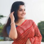 Shruthi Raj Instagram - 𝐒𝐀𝐑𝐄𝐄 @avadata.studio ❤️❤️❤️