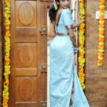Shruthi Rajanikanth Instagram – This door changed my life upside down and will always cherish these memories ✨🌟💫
📸 @aline_varghese_joseph 
Costume @rohinis.designs Thiruvankulam
