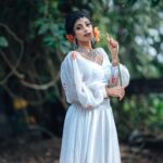 Shruthi Rajanikanth Instagram - Happy uthradam ❤️❤️ 📸 @picstory_josecharles Mua @makeupartist_preetkaur Costume @rohinis.designs Ornaments @parakkat_jewels Mangalavanam