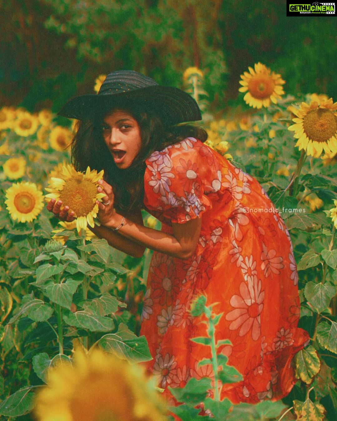 Shruthi Rajanikanth Instagram - Let them bloom once again so that we can steel the nectar πΏπ»πΌ πΈ @nomadic_frames Thiruvankulam