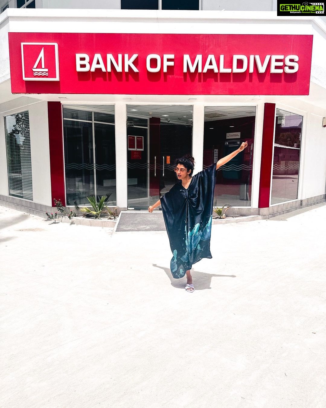 Shruthi Rajanikanth Instagram - Having a “MALI” vibe 🥰 into the localss 🫰🏼 thank you @arenahotels @masholidaystours @vidya.portal Maafushi