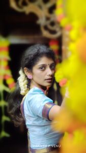 Shruthi Rajanikanth Instagram - 🌼🌼 Costume @rohinis.designs 📸 @visanth_p_venu Thiruvankulam