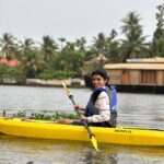 Shruthi Rajanikanth Instagram - 🚤🚤 @_shades_of_blue_thekayak Alappuzha