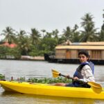 Shruthi Rajanikanth Instagram - 🚤🚤 @_shades_of_blue_thekayak Alappuzha