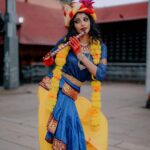 Shruthi Rajanikanth Instagram - 🦋💫 📸 @___jithi___ Mua @magnificentmakeupstudio Ambalappuzha Sri Krishna Temple