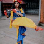 Shruthi Rajanikanth Instagram - 🦋💫 📸 @___jithi___ Mua @magnificentmakeupstudio Ambalappuzha Sri Krishna Temple