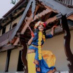 Shruthi Rajanikanth Instagram - 🦋💫 📸 @___jithi___ Mua @magnificentmakeupstudio Ambalappuzha Sri Krishna Temple