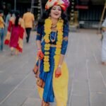 Shruthi Rajanikanth Instagram - Its all in your imagination 🦋 📸 @___jithi___ Mua @magnificentmakeupstudio Ambalappuzha Sri Krishna Temple
