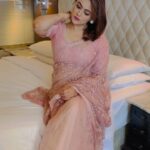Shruti Sodhi Instagram - Gall kariye pyaar di 💕 #feminaflaunt #academylaunch #event #shrutisodhi #ludhiana Outfit- @couturebyniharika Jewellery- @sonisapphire Styled by- @stylingbynandita Assisted by- @_bavleensethi