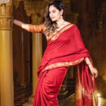 Shrutika Instagram - Celebrating varalakshmi nombu and bringing in worship to the goddess; draping our softest linen zari in our most sacred colour red which very well sets in the mood to this beautiful mangalagaramana festival Saree n blouse @thariibyshrutika Photography @artz_by_sathish #festival #goodvibes #red #varalakshmi #nombu #lakshmi #pooja #goddess #celebration #festivewear #redsaree #mangalarga #color #brocade #blousedesigns #indianwear #saree #instagram #post #picoftheday #trending #newpost #instagood