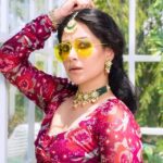 Shubhaavi Choksey Instagram - “I am allowed to put on weight when I want and loose it when I want … My clothes and style don’t only depend on my weight but my self worth does” Photographed : @shotbyrohitdey Makeup and Hair: @amuthevar Styled : @reemasshah Outfit: @aachho Jewelry: @gbs_gehna PR courtesy for look : @dinky_nirh PR : @oceanmediapr Location : @setsinthecity.in #glamour #style #ownit #bodypositive #2023