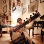 Shweta Basu Prasad Instagram – HAPPY WORLD MUSIC DAY 
.
.
Music is said to be the language of the Gods, the proof of life and an art form that transcends religions, nationalities, race and time. 
May all your lives be filled with music each day ❤️
.
I started learning the sitar when I was 18 and my first sitar teacher, T Sriram ji, would make me practice sa re ga ma pa dha nee sa (sargam and other sargam exercises) for weeks. After months of playing only sargam on my sitar, one day, the impatient teenage in me asked him when will we get to the melodies and play actual music, going past these exercises? He looked at me gently with a smiled and said, “get your Sa right first.” 
It’s something that has stayed with me as a life lesson. Sa, the first note of music is like the grammer you learn before forming a sentence, the basic before music. Sa taught me patience and how to listen. Sa is discipline.
.
.
Post: 
1 and 2 @victoglyphix 
3 raag Bihaag @valarchorpolice17 
(All three from music get together last year at Dipa aunty’s house @dipa.demotwane )
4, 5, 6 and 7 some months ago, when I got my sitar strings changed. 
.
.
#music #sitar #classicalmusic #worldmusicday