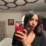 Shweta Basu Prasad Instagram – Van selfies for no reasons at all!