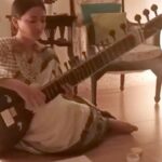 Shweta Basu Prasad Instagram - HAPPY WORLD MUSIC DAY . . Music is said to be the language of the Gods, the proof of life and an art form that transcends religions, nationalities, race and time. May all your lives be filled with music each day ❤️ . I started learning the sitar when I was 18 and my first sitar teacher, T Sriram ji, would make me practice sa re ga ma pa dha nee sa (sargam and other sargam exercises) for weeks. After months of playing only sargam on my sitar, one day, the impatient teenage in me asked him when will we get to the melodies and play actual music, going past these exercises? He looked at me gently with a smiled and said, “get your Sa right first.” It’s something that has stayed with me as a life lesson. Sa, the first note of music is like the grammer you learn before forming a sentence, the basic before music. Sa taught me patience and how to listen. Sa is discipline. . . Post: 1 and 2 @victoglyphix 3 raag Bihaag @valarchorpolice17 (All three from music get together last year at Dipa aunty’s house @dipa.demotwane ) 4, 5, 6 and 7 some months ago, when I got my sitar strings changed. . . #music #sitar #classicalmusic #worldmusicday