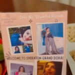 Shweta Menon Instagram - @shwetha_menon x @prettynails_ladies Sheraton Grand Doha Resort & Convention Hotel