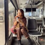 Shweta Tripathi Instagram - What I do on flights = 🎶 + 📖 + 🥪 + ☕️ What do you do on ✈️?