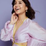 Shweta Tripathi Instagram - 🍬 state of mind..always 🐣 📸 @anurag_kabburphotography Wearing: @twinklehanspal @houseofprisca_ @ishhaara @aditi_bhatt Styled by @purplerhapsody Beauty @krisann.figueiredo.mua Mane @makeupbyvirja Style team: @monica_nim