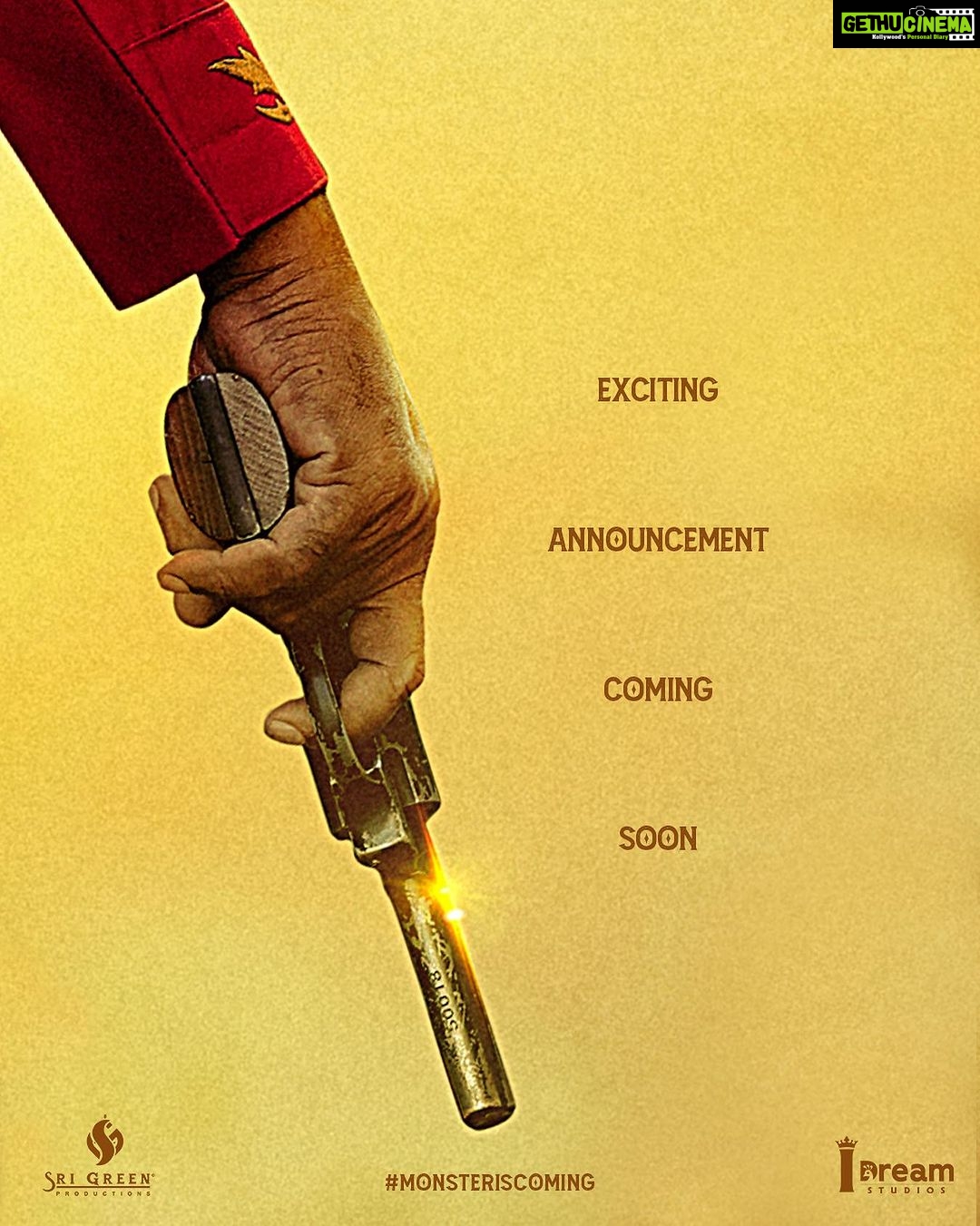 Sibi Sathyaraj Instagram - JACKSON DURAI The Second Chapter Exciting Announcement coming Soon #Monsteriscoming #Sibiraj #Sathyaraj @DIRECTOR_DHARANIDHARAN #Srigreenproductions #Idreamstudios @sharathravi_ @teamaimpro @rajinkrishnan #JDsecondchapter #JD2