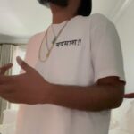 Sid Sriram Instagram - This song been stuck in my head Rocking a @badmaashla tee