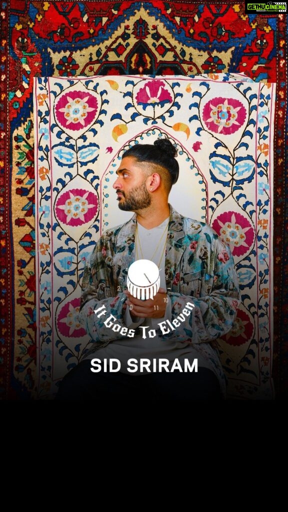 Sid Sriram Instagram - #ItGoesTo11 🎤 When Indian Carnatic singer #SidSriram found his favorite microphone while crashing at a friend’s house 10 years ago, he “fell in love” with how it made him sound — and he’s been borrowing it ever since.