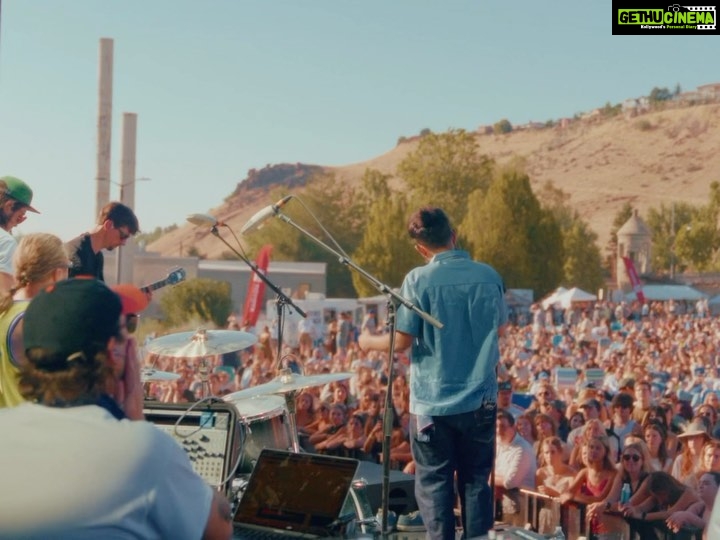 Sid Sriram Instagram - Thank you for having me Boise, here’s a piece of “Dear Sahana” from the show, opening for @boniver 🌊 Idaho Botanical Garden