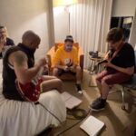 Sid Sriram Instagram - Brothers and I got to Dallas today, vibed to Adiga Adiga a little. I can’t wait to see y’all on Friday at the @curtisculwellcenter (ticket link in bio) @sanjeevtmusic @evanguymandude @hashbass @ramkuu behind the camera @theorganboy @shribalajientertainment All love