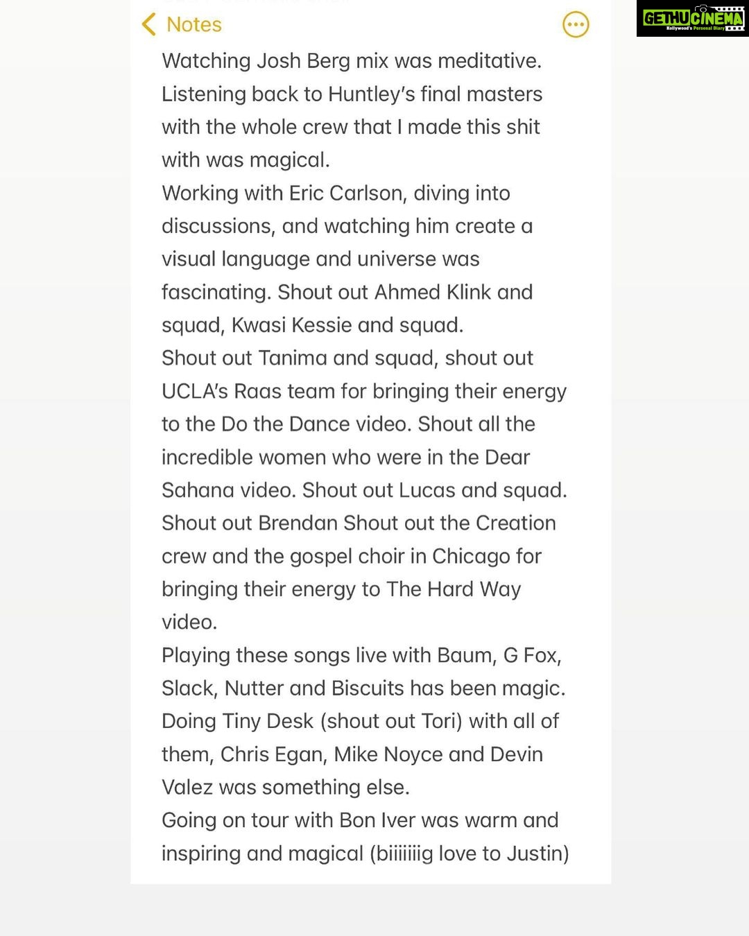 Sid Sriram Instagram - Sometimes the attention span allows it Musings from Sunday night It only lets me tag 20 ppl but I wanna tag like 100 ppl Also this is riddled w grammatical errors, but y’all know what it is already