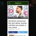 Sid Sriram Instagram – I’ve had these songs on my laptop/phone for months now, releasing them out into the world has been a pretty surreal experience. “The Hard Way” has been a favourite of mine and everyone who’s been involved in making this music (or been around while we made the music). Love seeing it out in the universe getting love. Shout out these @spotify, @applemusic, @amazonmusic and @vevo playlists, @nytimes , @kcrwmusic , @brooklynvegan , and everyone who’s been jamming to the song, keep streaming the music and spreading the word. “SIDHARTH” Album out on 8/25!
@mikehamiltonjr , @defjam , @umusic, @islandrecordsuk , @nickdierl , and everyone involved in making/releasing the music.
All love, no hate