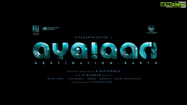 Sivakarthikeyan Instagram - Thank you all for your love for the poster ❤️ Here is a glimpse of our #Ayalaan Live in action 👽 #AyalaanFromDiwali2023 💥 @ravikumar_dir @arrahman @kjr_studios @24amStudios @Phantomfxstudio @rakulpreet @isha_konnects @sharadkelkar @yogibabu.official_ #Karunakaran #NiravShah @muthurajthangavel @livingstonruben @anbariv_action_director #SoundarBairavi @gopiprasannaa @pallavi_85 @sonymusic_south @donechannel1 @gobeatroute