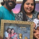 Sneha Sreekumar Instagram - Baby Kedar @sreekumarsneha @s.psreekumar . . . #celebrity #parentslove #lastingmemories #3dbabycastings #soulcochin#3dcastingkeral#bestcastingservice#viralreel#soulcochin#babycasting