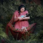 Sneha Sreekumar Instagram - ❤️ mine❤️❤️ 📷 @bharitha_photography Mua @makeupbyanil Costume @merins__boutique #lifeofamom #newbornphotography #babyboy #marimayam #mandothari #chakkappazham