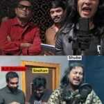 Snehan Instagram - அசலும் நகலும் @arrahman sir to act LOL make sure to stream our song Raawadi!! Original video by @vikkals_vikram @hariimuniyappan #arrahman #snehanlyrics #rawady #rawadysong #arrahmanmusic