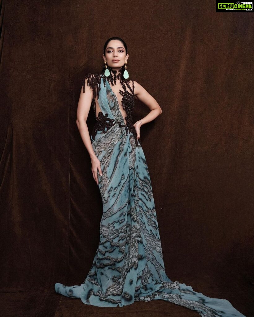 Sobhita Dhulipala Instagram - Wore this beautiful Amphitrite-esque gown for the screening of Made in heaven season 2 🤍
