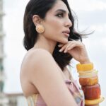 Sobhita Dhulipala Instagram - Playing dress up and sharing fun MIH trivia @ radio trails with some amazing RJs!