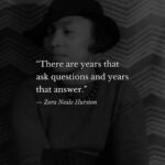 Sobhita Dhulipala Instagram – Thought for the day☕️

@philosophors 

Zora Neale Hurston (1891–1960) was an American author, anthropologist, and filmmaker. She portrayed racial struggles in the early-1900s American South and published research on hoodoo. The most popular of her four novels is Their Eyes Were Watching God, published in 1937.