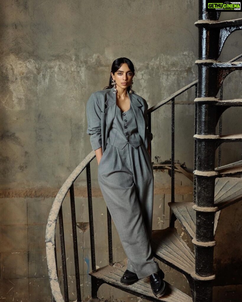 Sobhita Dhulipala Instagram - When work is play! Last of the lot from my Made in heaven promotional tour. (This look was exclusively referred to as The Oppenheimer by the internal team lol..the movie fever was at its peak at the time)