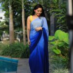 Sonalee Kulkarni Instagram - 🦋 Stylist @sshorewala Outfit @hopeandfaith_arts Location @radissonbluhotelspanashik #sonaleekulkarni #blue #marathimulgi #indian #traditional #sareelove #sari #instagram #instagood #instastyle