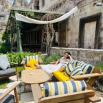 Sonalee Kulkarni Instagram - If you stay in a cave hotel and don’t ‘gram it wearing a beautiful dress, did you even go to Cappadocia though🤪 Thank you for an amazing stay @azacavehotel Loved your hospitality, breakfast and warmth 🧿 P.S. Japanese restaurant was a pleasant surprise! #cappadocia #turkey #sonaleekulkarni #travelphotography #travelblogger #traveller AZA Cave Hotel