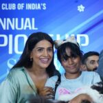 Sonali Kulkarni Instagram – Few weeks ago I was invited to this unique ‘Annual championship cat show’ 🤩 
The place was filled with beautiful meows, stunning cats and cute kittens 🐱 🐈‍⬛ There were many proud cat families who wanted their cat to get clicked with me and Kaveri 🥰 
Congratulations to the winners 😍 and participants as well..
Kudos to the organisers, @droolsindia , @signaturepetfoods and @felineclubofindia for putting up a beautiful cat show. The event was exceptionally non chaotic, well disciplined. They took really good care of most important thing – our dear tails 🐈 
Really looking forward to attending this show wherever it happens next , anywhere in India or abroad. 
More power to the entire team ! 
Thank you Drools for wonderful treats, Sparkle relished all 🐱
Needless to say Kaveri enjoyed this the most, she was the happiest. She rarely accompanies me to my events but this was something I got to attend because of her. 
Thank you Kaveri for introducing me to the world of cats 🐱 😻 Mumbai – मुंबई