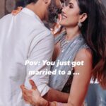 Sonnalli Seygall Instagram - Are you married to a party animal too? 🥹 Tag your wife/ husband! Bhaanda phodo ! #partylovers #homebody #husbandwifejokes #marriagememes