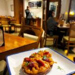 Sonnalli Seygall Instagram - When you reserve a table at @lecaferesto , it’s not just a reservation… it’s a promise ❤️ Dinner last night at my favourite restaurant, the table promised to the husband’s favourite client 🥹😋🙋‍♀️ 3rd pic: Creamy prawn toast topped with strawberries 🍓 4th pic: Cheesy tomato bruschetta 🍅 #alldayhappyplace #lecaferesto Le Café