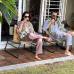 Sonnalli Seygall Instagram - Same routine, different emotion. Marriage day 1- Coffee + Varmaalas ☕️❤️🧿