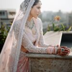 Sonnalli Seygall Instagram - Grateful | Blessed | Abbundant 🪷 ———————-———————-———————— Photograph: @the_wedding_files Outfit: @manishmalhotra05 @manishmalhotravows Jewellery: @anmoljewellers Styled by: @trishadjani Muh: @saniya.advani @pinky_viswakarma Draping: @kalpana__shah @brindashah_love Mehendi: @veenanagda