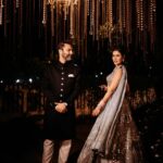 Sonnalli Seygall Instagram - Love, Laughter, Sabr & Shukar ❣️🧿 S&A #AsheshFoundSona ———————-———————-———————— Outfit: @manishmalhotraworld @manishmalhotra05 Jewellery: @varunadjani Styled by: @trishadjani Make up : @eshaasikka Hairtsylist : @pinky_viswakarma Photography : @the_wedding_files
