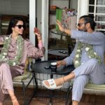 Sonnalli Seygall Instagram - Same routine, different emotion. Marriage day 1- Coffee + Varmaalas ☕️❤️🧿