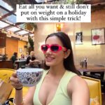 Sonnalli Seygall Instagram - I anyway never drink cold water! It’s room temperature or warm/ hot water for me. Simply because according to Ayurveda, cold water douses your digestive fire. So especially on a holiday, when I end up eating a lot, I make it a point to increase my hot water intake so my food gets properly digested and flushes out all the toxins! So even though I may be eating a lot and putting on some weight (as you can see 🙈) it’s never as bad and my ability to fight the weight becomes better;) Try it next time! #healthylivingtips #traveltips #hotwater #healthyeatinghabits #stayfit #stayfitstayhealthy #ayurveda #ayurvedalifestyle