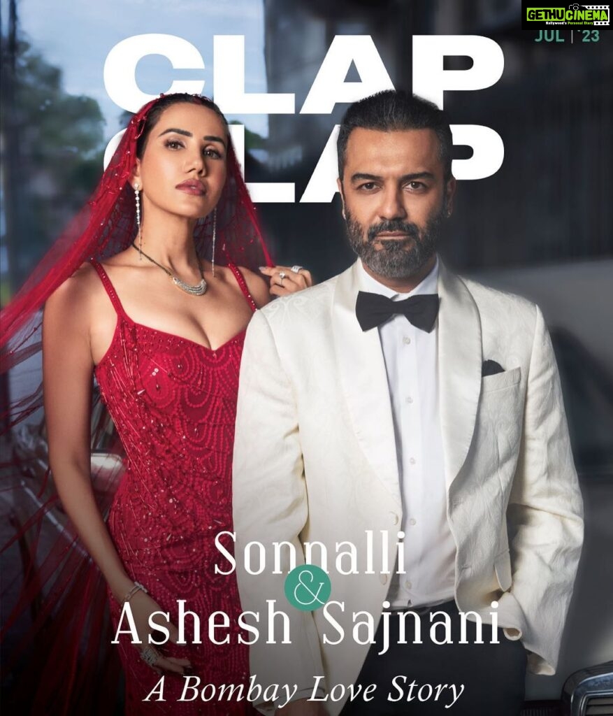 Sonnalli Seygall Instagram - #Uncovering July’s cover with the Bollywood couple of our dreams. @sonnalliseygall and @asheshsajnani are a true Bombay love story and we’re here for it. We are proud to tell you that this is their FIRST interview and cover shoot as a couple and we couldn’t be happier to have them. From telling us their childhood dreams to giving us all the details of the wedding, their relationship and their love for each other, we have all the tea you need to know about them, and then some… Stay tuned for the entire exclusive interview, right here on www.ClapClap.media (link in bio) Photographer - @dinesh_ahuja Chief Editor - @soul_kari Styled By - @parikshaat Hair & Makeup - @saniya.advani Location - @viabombay Sonnalli’s Outfit - @neetalulla @houseofneetalulla Jewellery - @gehnajewellers1 Ashesh’s Suit - @narendra_kumar_bespoke Shirt - @bombayshirts Bow - @tisastudio Words - @krishikabhatia Operations Head - @g_makhija3098 #coverphoto #magazinecover #exclusive #exclusiveinterview #clapclapcover #clapclap #asheshsajnani #sonnalliseygall #bollywoodcouple Via Bombay